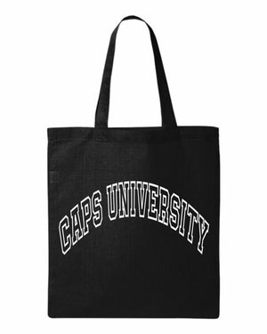 CAPS UNIVERSITY TOTE!